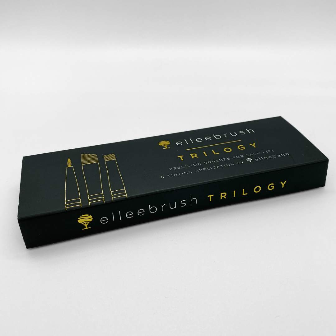 ElleeBRUSH Trilogy - Angle, Fine & Flat Brushes
