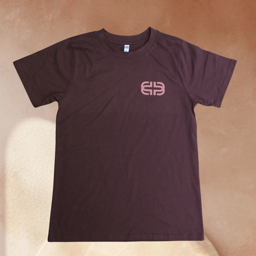 BRIK & PEARL® Men's T-Shirt - Chestnut