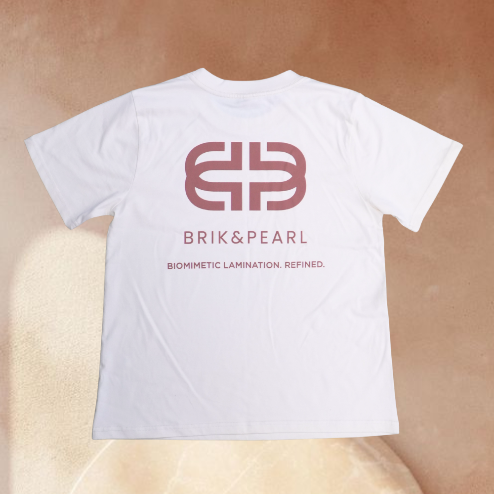 BRIK & PEARL® Men's T-Shirt - Ecru