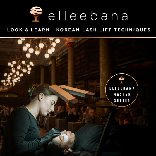 ELLEEBANA KOREAN LASH LIFT TECHNIQUES LOOK & LEARN
